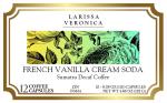 French Vanilla Cream Soda Sumatra Decaf Coffee (Single Serve K-Cup Pods) (Gourmet, Naturally Flavored, Whole Coffee Beans) (12 pods, ZIN: 575854) - 2 Pack