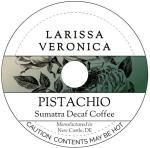 Pistachio Sumatra Decaf Coffee (Single Serve K-Cup Pods) (Gourmet, Naturally Flavored, Whole Coffee Beans) (12 pods, ZIN: 574174)
