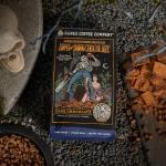 Bones Coffee Company Highland Grog and Army of the Dark Chocolate Flavored Ground Coffee Beans Bundle | 12 oz Medium Roast Arabica Low Acid Coffee Gifts (Ground)