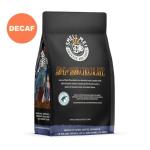 Bones Coffee Company Decaf Army of the Dark Chocolate Decaffeinated Flavored Coffee, Medium Roast Low Acid Arabica Beans Compatible with Auto drip and French Press Coffee Maker, 12 Oz Ground