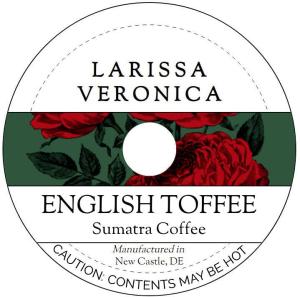 English Toffee Sumatra Coffee K-Cup Pods - 3 Pack