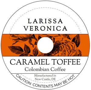 Caramel Toffee Colombian K-Cup Pods - 12 Count