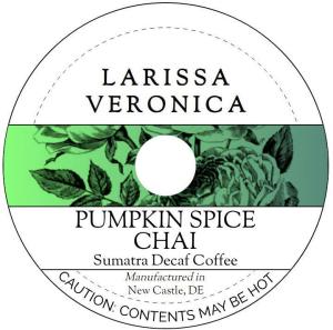 Pumpkin Spice Chai Decaf Coffee K-Cup Pods - 3 Pack