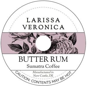 Butter Rum Sumatra Coffee K-Cup Pods - 12 Count