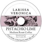 Pistachio Lime Medium Roast Coffee (Single Serve K-Cup Pods) (Gourmet, Naturally Flavored, Whole Coffee Beans) (12 pods, ZIN: 577272)