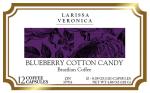 Blueberry Cotton Candy Brazilian Coffee (Single Serve K-Cup Pods) (Gourmet, Naturally Flavored, Whole Coffee Beans) (12 pods, ZIN: 577714) - 3 Pack