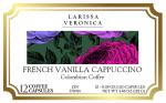 French Vanilla Cappuccino Colombian Coffee (Single Serve K-Cup Pods) (Gourmet, Naturally Flavored, Whole Coffee Beans) (12 pods, ZIN: 578091) - 2 Pack