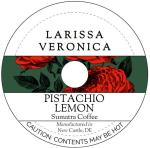 Pistachio Lemon Sumatra Coffee (Single Serve K-Cup Pods) (Gourmet, Naturally Flavored, Whole Coffee Beans) (12 pods, ZIN: 577293)