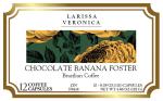 Chocolate Banana Foster Brazilian Coffee (Single Serve K-Cup Pods) (Gourmet, Naturally Flavored, Whole Coffee Beans) (12 pods, ZIN: 576418) - 2 Pack