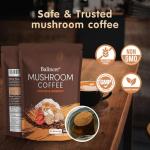 Mushroom Coffee, 6 Adaptogenic Mushrooms with Lion's Mane, Cordyceps, Turkey Tail & More, Instant Mushroom Coffee for Focus, Energy, Immune & Digestion Support
