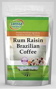 Rum Raisin Brazilian Coffee (Gourmet, Naturally Flavored, Whole Coffee Beans) (8 oz, ZIN: 557348)