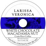 White Chocolate Macadamia Nut Costa Rica Coffee (Single Serve K-Cup Pods) (Gourmet, Naturally Flavored, Whole Coffee Beans) (12 pods, ZIN: 575071)
