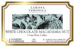 White Chocolate Macadamia Nut Costa Rica Coffee (Single Serve K-Cup Pods) (Gourmet, Naturally Flavored, Whole Coffee Beans) (12 pods, ZIN: 575071)