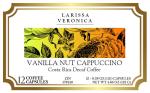 Vanilla Nut Cappuccino Costa Rica Decaf Coffee (Single Serve K-Cup Pods) (Gourmet, Naturally Flavored, Whole Coffee Beans) (12 pods, ZIN: 578240) - 3 Pack