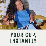 Starbucks VIA Instant Coffee, Dark Roast Coffee, Decaf Italian Roast, Arabica Beans, Single-Serve, 1 Box (20 Packets)