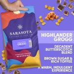 Sarasota Whole Bean Highlander Grogg Coffee – Medium Roast