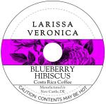 Blueberry Hibiscus Costa Rica Coffee (Single Serve K-Cup Pods) (Gourmet, Naturally Flavored, Whole Coffee Beans) (12 pods, ZIN: 575999) - 3 Pack