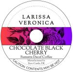 Chocolate Black Cherry Sumatra Decaf Coffee (Single Serve K-Cup Pods) (Gourmet, Naturally Flavored, Whole Coffee Beans) (12 pods, ZIN: 576478)
