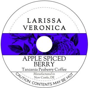 Apple Spiced Berry Tanzania Peaberry Coffee (Single Serve K-Cup Pods) (Gourmet, Naturally Flavored, Whole Coffee Beans) (12 pods, ZIN: 576865) - 3 Pack
