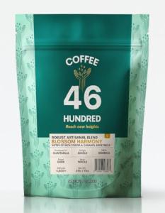 COFFEE 46 HUNDRED® Robust Artisanal Antigua Guatemala & Coban Blend Whole Bean Coffee – Dark Roast Gourmet Coffee Beans – Full Bodied Chocolate & Cocoa Notes – High Altitude - Fresh Roasted at Origin – Small Batch Craft Coffee - 11 oz.