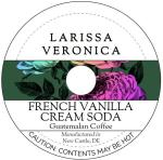 French Vanilla Cream Soda Guatemalan Coffee (Single Serve K-Cup Pods) (Gourmet, Naturally Flavored, Whole Coffee Beans) (12 pods, ZIN: 575850) - 3 Pack