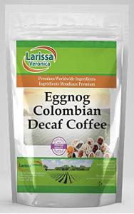 Eggnog Colombian Decaf Coffee (Gourmet, Naturally Flavored, Whole Coffee Beans) (8 oz, ZIN: 551297)