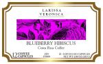 Blueberry Hibiscus Costa Rica Coffee (Single Serve K-Cup Pods) (Gourmet, Naturally Flavored, Whole Coffee Beans) (12 pods, ZIN: 575999) - 3 Pack