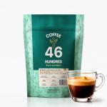 COFFEE 46 HUNDRED® Robust Artisanal Antigua Guatemala & Coban Blend Whole Bean Coffee – Dark Roast Gourmet Coffee Beans – Full Bodied Chocolate & Cocoa Notes – High Altitude - Fresh Roasted at Origin – Small Batch Craft Coffee - 11 oz.