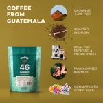 COFFEE 46 HUNDRED® Robust Artisanal Antigua Guatemala & Coban Blend Whole Bean Coffee – Dark Roast Gourmet Coffee Beans – Full Bodied Chocolate & Cocoa Notes – High Altitude - Fresh Roasted at Origin – Small Batch Craft Coffee - 11 oz.