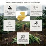 Leiva’s Unroasted Green Coffee Beans (1kg) – Nuevo Oriente Single Origin Coffee w/Rich Chocolate Notes – Washed, Shade Grown Organic Guatemala Beans – Low Acid, Whole Bean Unroasted Blend