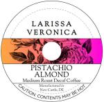 Pistachio Almond Medium Roast Decaf Coffee (Single Serve K-Cup Pods) (Gourmet, Naturally Flavored, Whole Coffee Beans) (12 pods, ZIN: 577257)