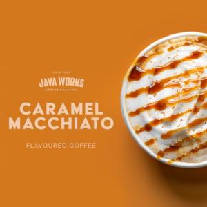 Caramel Macchiato Flavored Whole Bean Coffee