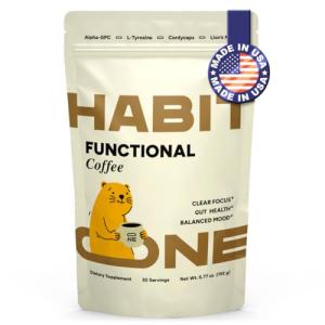 HabitONE Organic Mushroom Coffee Blend – 30 Servings