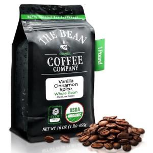 Vanilla Cinnamon Spice Medium Roast Whole Bean Coffee