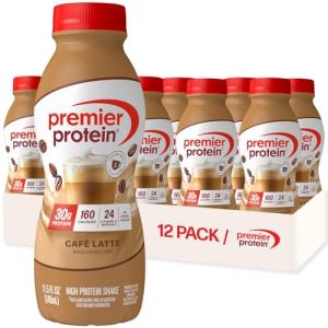 Café Latte Protein Shake, 30g Protein, 12 Pack