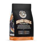 Bones Coffee Orange Sickle Flavor Whole Beans 12 oz