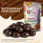 Bittersweet Dark Chocolate Espresso Beans - 1 Pound