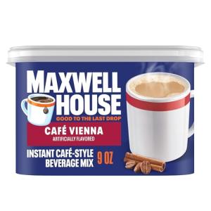Maxwell House Vienna Café Instant Coffee Mix 9 oz