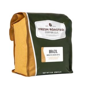 Fresh Roasted 5 Pound Brazil Coffee Beans