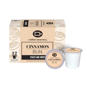 Cinnamon Bun Medium Roast Coffee Pods – 12ct