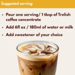 Trelish Vanilla Coffee Concentrate - 24 Servings