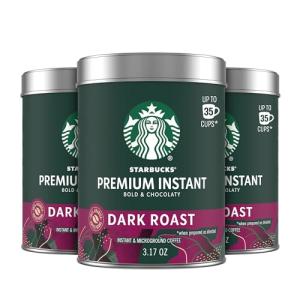 Starbucks Dark Roast Instant Coffee - 3 Pack