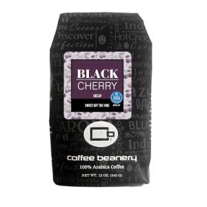 Black Cherry Flavored Decaf Coffee Beans - 12oz