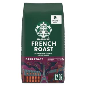 Starbucks French Roast Dark Whole Bean Coffee 12 OZ