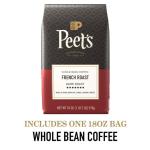 Peet's Dark Roast French Whole Bean Coffee 18 oz
