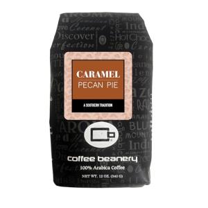 Caramel Pecan Pie Flavored Whole Bean Coffee 12oz