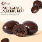 Dark Chocolate Espresso Beans - 8 Ounce Treats