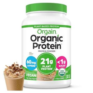 Orgain Vegan Iced Coffee Protein Powder - 21g Protein