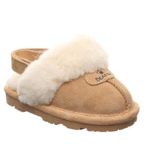 BEARPAW Loki Iced Coffee Slippers for Toddlers