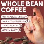 Gourmet Hazelnut Whole Bean Coffee - 5 Pound Bag